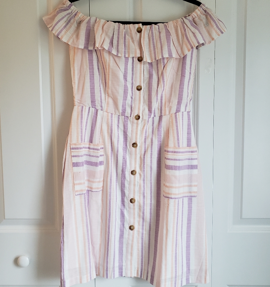 Off the shoulder dress